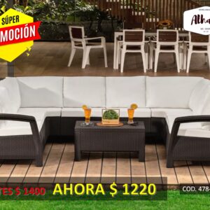 SALA FERRARA LUXURY  MQ WENGUE COD. 478-WEN