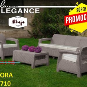 SALA FERRARA ELEGANCE MQ TAUPE