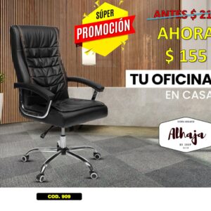 SILLA DE OFICINA ERGONÓMICA 909