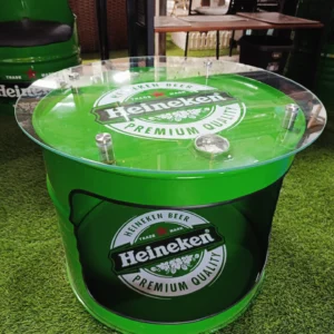 MESA DE CENTRO HEINEKEN -FABRICAMOS PERSONALIZADA