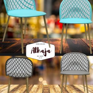 SILLA MOKA PATA METÁLICA U-614B