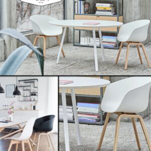 SILLA ACC VOLGA EN POLIPROLIENO  BLANCA