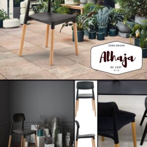 SILLA NORDICA FRESS BLANCA NEGRA