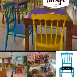 SILLA TIFFANY EN POLIPROPILENO IMPORTADA COLOMBIA Varios colores