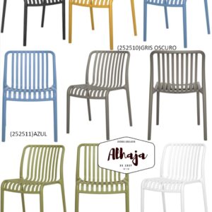 Silla ORIS U-653 Silla POPIPROPILENO 100% (PP) , TOTALMENTE, MOLDEADA EN UN SOLO CUERPO