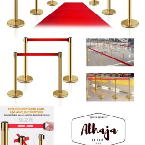 POSTE DE CONTROL DORADO IMPORTADO