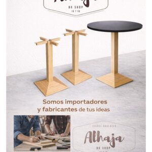 BASE DE MESA INDIVIDUAL FABRICA ALHAJA